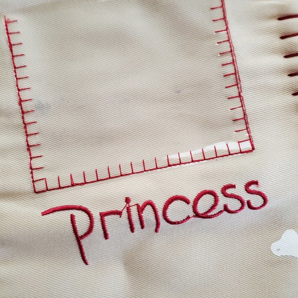 Set of 3 Red Pampered Dog Christmas Stockings Spoiled Princess Boss 16"x8" - Picture 10 of 10